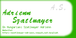 adrienn szatlmayer business card